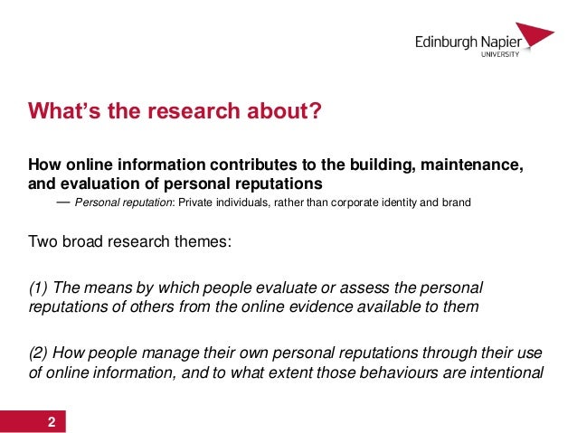 Research conference presentation example image