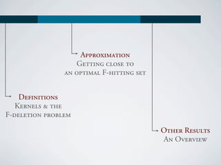 ^ééêçñáã~íáçå=
                   dÉííáåÖ=ÅäçëÉ=íç
                ~å=çéíáã~ä=cJÜáííáåÖ=ëÉí


    aÉÑáåáíáçåë=
   hÉêåÉäë=C=íÜÉ=
cJÇÉäÉíáçå=éêçÄäÉã

                                           líÜÉê=RÉëìäíë=
                                           ^å=lîÉêîáÉï
 