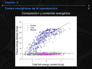 Capítulo  5 Costes energéticos de la reproducción Composición y contenido energético 48 