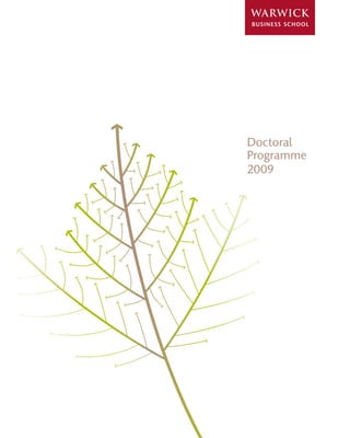 Doctoral
Programme
2009
 