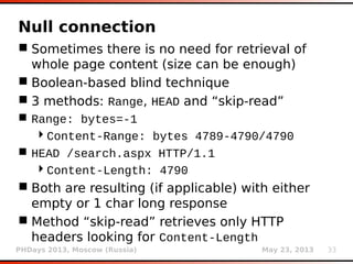 sqlmap - Under the Hood | PDF
