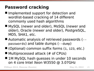 sqlmap - Under the Hood | PDF