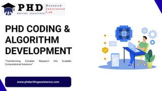 Transforming Research into Scalable Algorithms and Code Implementation ...