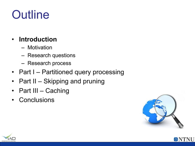 Efficient Query Processing in Distributed Search Engines | PPT