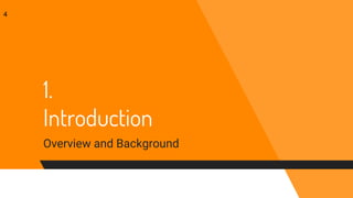 1.
Introduction
Overview and Background
4
 