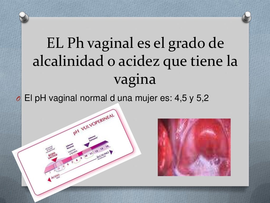 Ph del fluido vaginal Ph del fluido vaginal