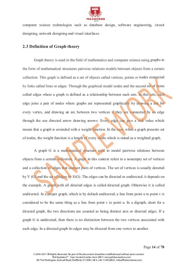 Engineering dissertation sample picture