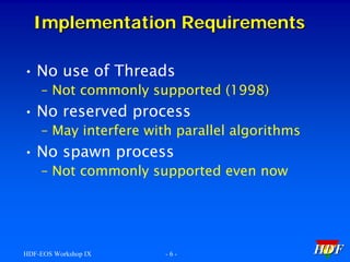 Parallel HDF5 Introductory Tutorial | PDF
