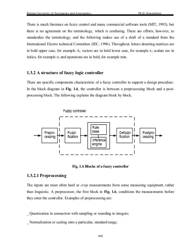 Fuzzy logic phd thesis