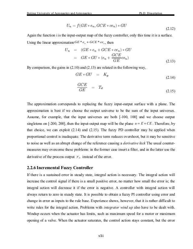 Fuzzy logic phd thesis