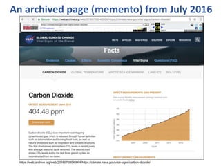 https://web.archive.org/web/20160708040004/https://climate.nasa.gov/vital-signs/carbon-dioxide/
An archived page (memento) from July 2016
 
