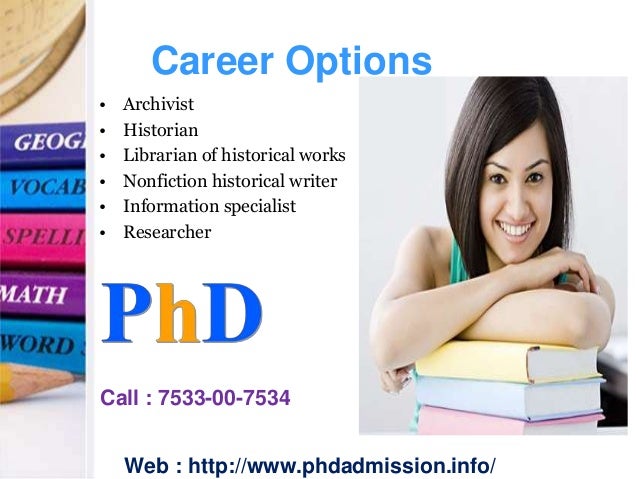 part time phd in history in india