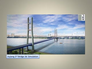 Jiujiang 2nd Bridge 3d Simulation
 
