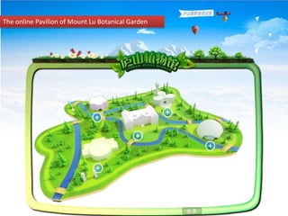 The online Pavilion of Mount Lu Botanical Garden
 