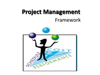 Project	
  Management	
  
	
  	
  	
  	
  	
  	
  	
  	
  	
  	
  	
  	
  	
  	
  	
  	
  	
  	
  	
  	
  	
  	
  Framework	
  
	
  	
  	
  	
  	
  	
  	
  	
  	
  	
  	
  	
  	
  	
  	
  	
  	
  	
  	
  	
  
 