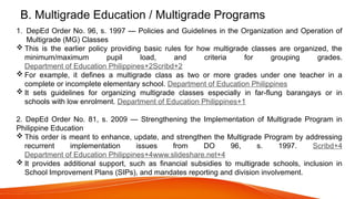 Multigrade Education Program Logo Phd_Module 1.pptx Overview of Managing Educational innovations | PPTX