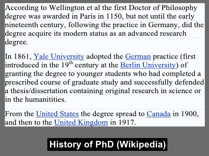 Life experience and classes coursework phd
