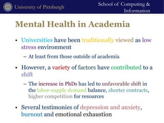 Doctoral studies, mental health and student wellbeing | PDF