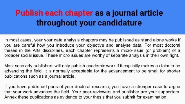 Contribution to knowledge example picture