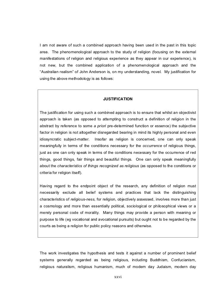 Dissertation only religion doctorate