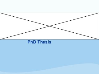 PhD Thesis

 