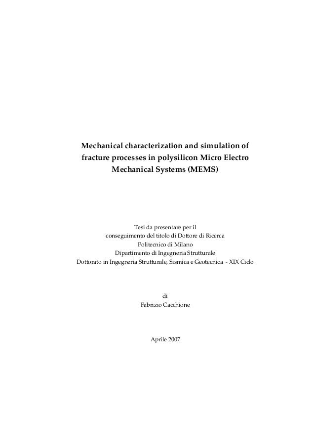 Phd thesis on simulation