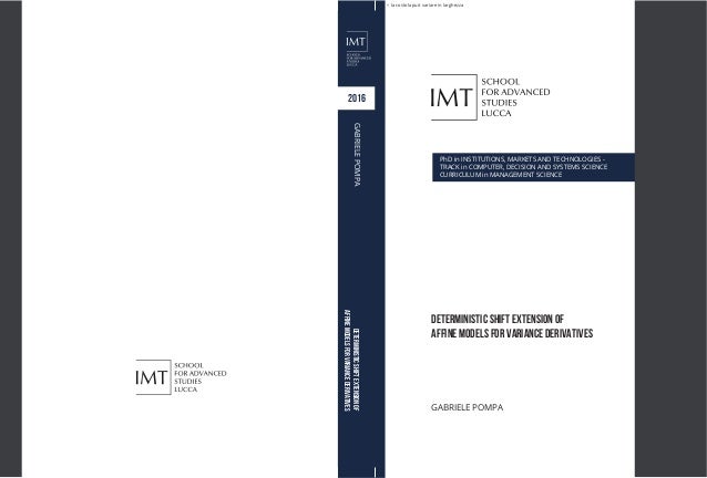 Phd thesis on commodity derivatives