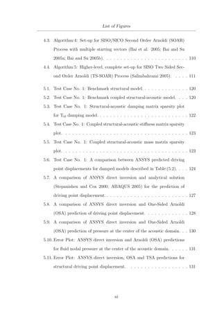 Krylov Subspace based Direct Projection Techninques for low frequency ...