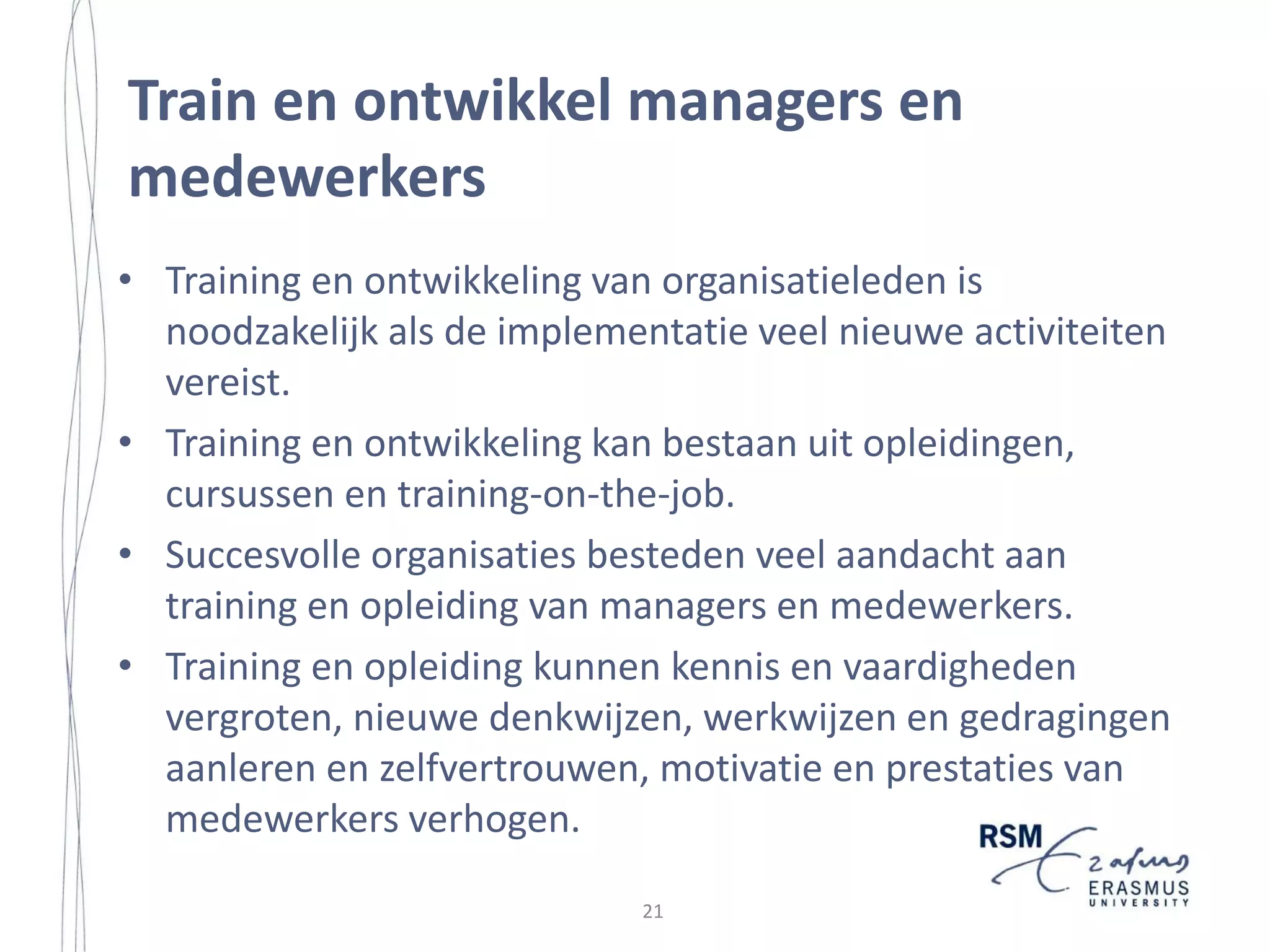 Strategy Implementation in a Small Island Community
that reinforce national cultural values are consistent with existing behavioral
expectations and routines are more likely to yield predictable behavior (Wright
and Mischel, 1987), increased self-efficacy (Earley, 1994), and higher
performance (ibid). Therefore, when implementing a strategy the local culture
needs to be taken into account.
‘History, both recent and ancient, has fundamentally changed the values of
developing and industrialized countries, shaping in each largely different attitudes
toward the managerial implications of industrialization’ (Kiggundu et al., 1983:
78). Consequently, a theory developed in a modern Western setting may be
irrelevant or inadequate in the traditional setting of a developing country (ibid). In
addition, ‘the ‘highly ‘diffracted’ Western models of policy implementation would
be inevitably frustrated by the ‘prismatic’ conditions prevailing in the Third
World’ (Love and Sederberg, 1987: 155). Moreover, based on a literature review
Kiggundu et al. (1983) found that each time the environment of organizations was
involved, administrative theories developed for Western settings did not apply,
because they assumed contingencies that were not valid for developing countries.
Kiggundu et al. identify three major reasons why conventional administrative
theory does not always apply to developing countries: differing cultures, differing
economies, and differing institutions and political practices. As a result, the
existing implementation literature may not apply to non-western contexts.
A consequence of the internationalization of the field of management is the
‘growing concern about whether theories and techniques largely developed in the
United States apply to other cultures’ (Welsh et al., 1993). As a result, there is a
need for research to improve the understanding and management of strategy
implementation around the world.
Neglect of Islands and Developing Economies
The strategy implementation literature has largely been focused on strategy
implementation within North American and Western European contexts. Less
attention has been paid to strategy implementation within a small island
community. Close to 550 million people live on islands, which is almost one-tenth
of the world’s population (Baldacchino, 2004). Furthermore, one-fifth of the
world’s sovereign territories are exclusively island or archipelagic states and most
other territories have subnational island units (ibid). Baldacchino (2004: 327)
states that ‘islands hold powerful and important lessons about issues much larger
than themselves, particularly in a globalising world, and especially to other
islands’. For example, a small scale results in a ‘particular social ecology
composed of a closely knit, integrated but open society with highly personalized

8

20

 