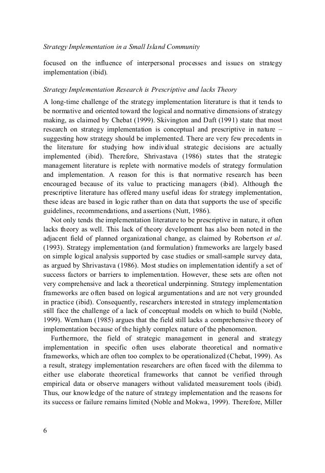 Phd thesis strategy