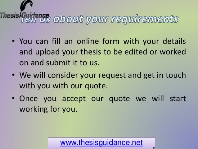 Thesis guideline image