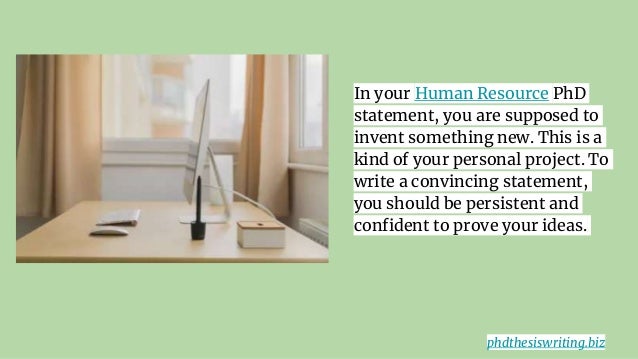 Phd thesis in hr