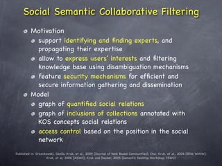 Semantic Digital Libraries