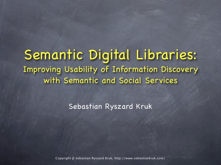 Semantic search phd thesis