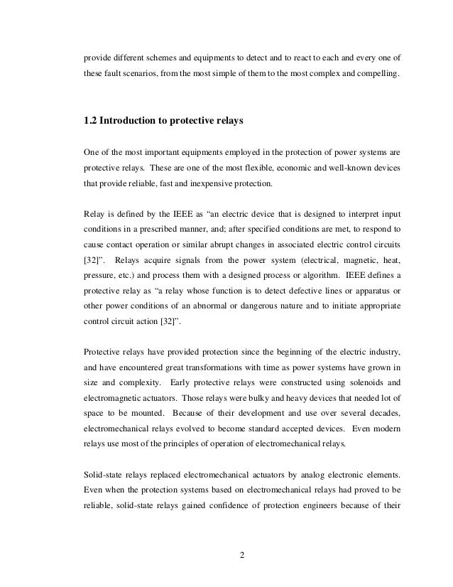 Phd thesis electrical power system