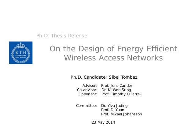 Phd thesis wireless