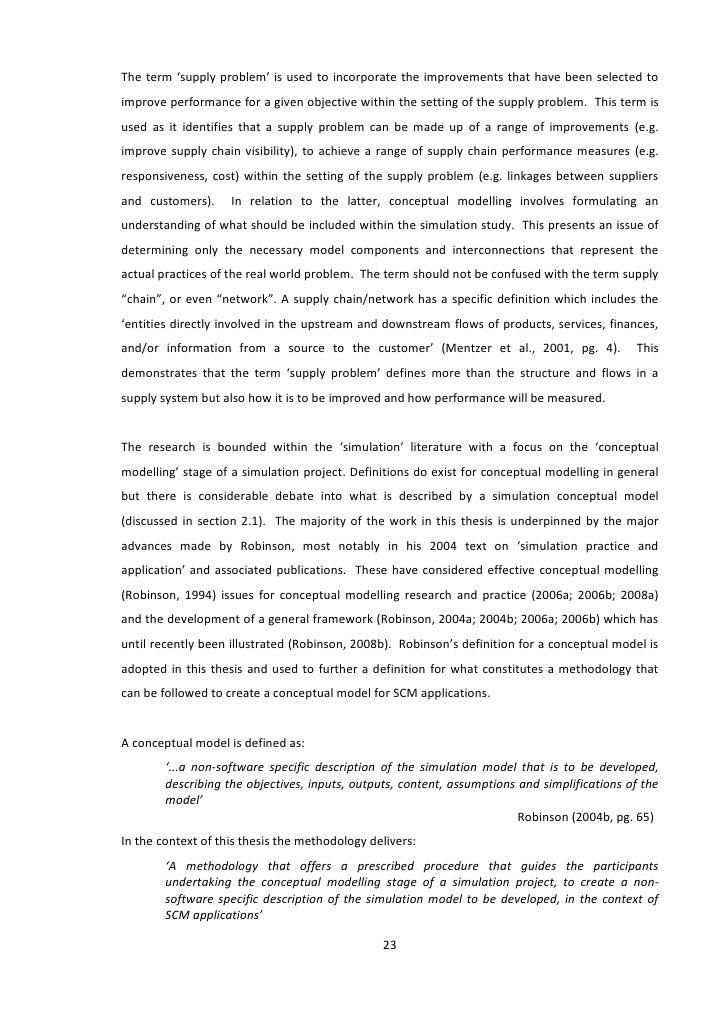 Phd thesis on simulation questions