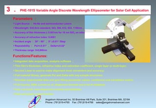 PHE Ellipsometer | PPT