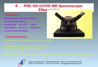 PHE Ellipsometer | PPT