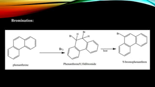 Bromination:
 