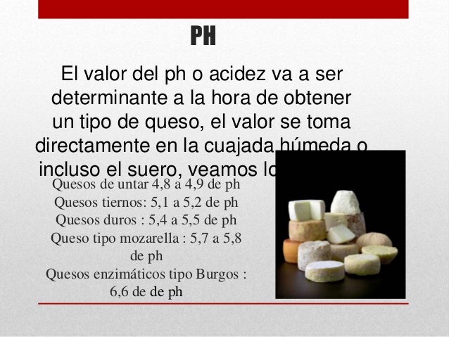 Cual Es El Ph De La Leche De Vaca es.slideshare.net