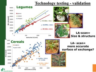 High throughput assessment of plant canopy in progress