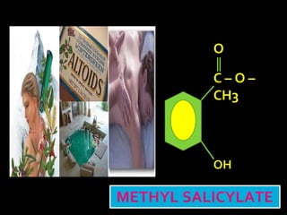 C – O –
CH3
O
OH
 