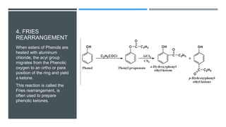 Phenols -Acidity, Synthesis & Reactions | PPTX