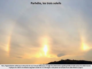 Phénomènes naturels