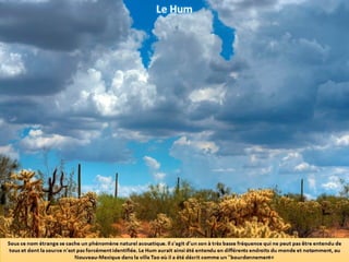 Phénomènes naturels