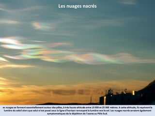 Phénomènes naturels