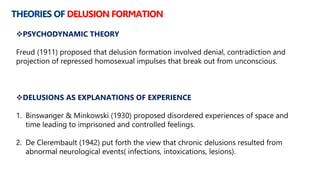 PHENOMENOLOGY OF DELUSION | PPTX