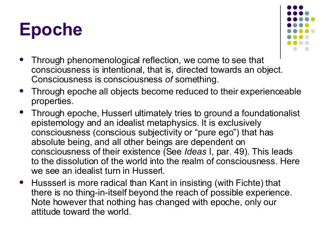 husserl phenomenology Edmund gustav albrecht husserl (april 8 1859, prostějov – april 26 1938, freiburg) was a germanphilosopher, known as the father of phenomenologyhis work broke away from the purely. husserl phenomenology Edmund gustav albrecht husserl (april 8 1859, prostějov – april 26 1938, freiburg) was a germanphilosopher, known as the father of phenomenologyhis work broke away from the purely.