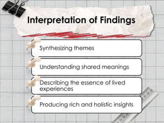 Phenomenology as a Qualitative Research Design in Nursing Practice and ...
